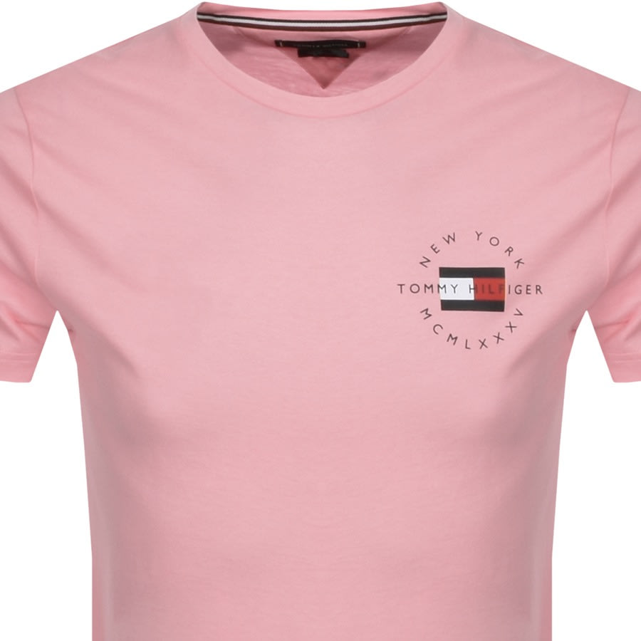 Alternative Image for ProductTommy Hilfiger Circle T Shirt Pink2